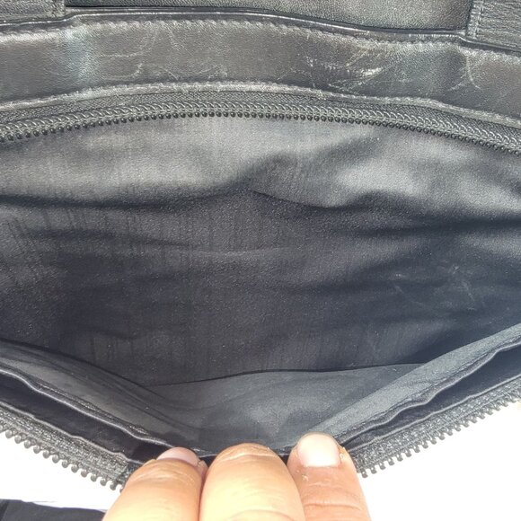 Tumi Alpha Slim Large Screen Portfolio Leather Briefcase Laptop 96111DH - Picture 11 of 14